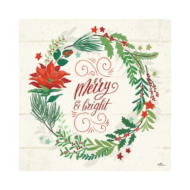 Holiday Joy VI by Janelle Penner - Wrapped Canvas Print, 93.98 cm H x 93.98 cm W x 1.91 cm D