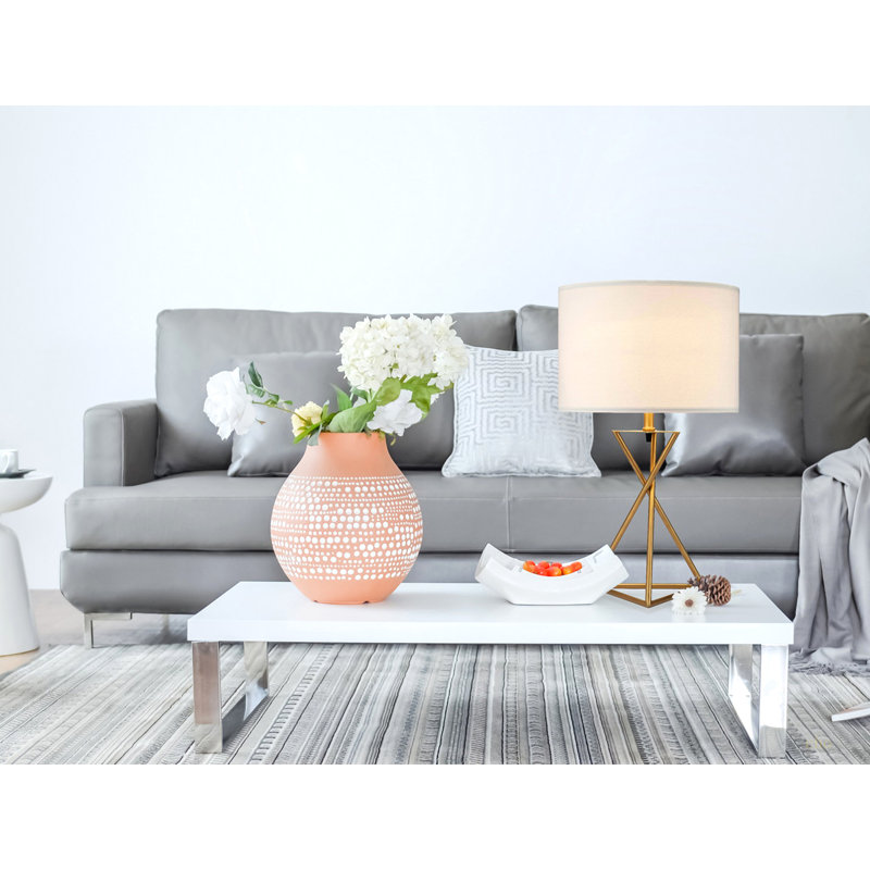 Lampe de table de style Mid-Century 26,25 po "Tall" Ester, or mat
