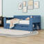 Lit de jour multifonctionnel avec tiroirs et bureau, tablettes-2104757138-2104757136