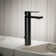 Parallel Tall Single-Handle Bathroom Sink Faucet, Single-Hole Faucet with Pop-Up Drain, 0.5 GPM