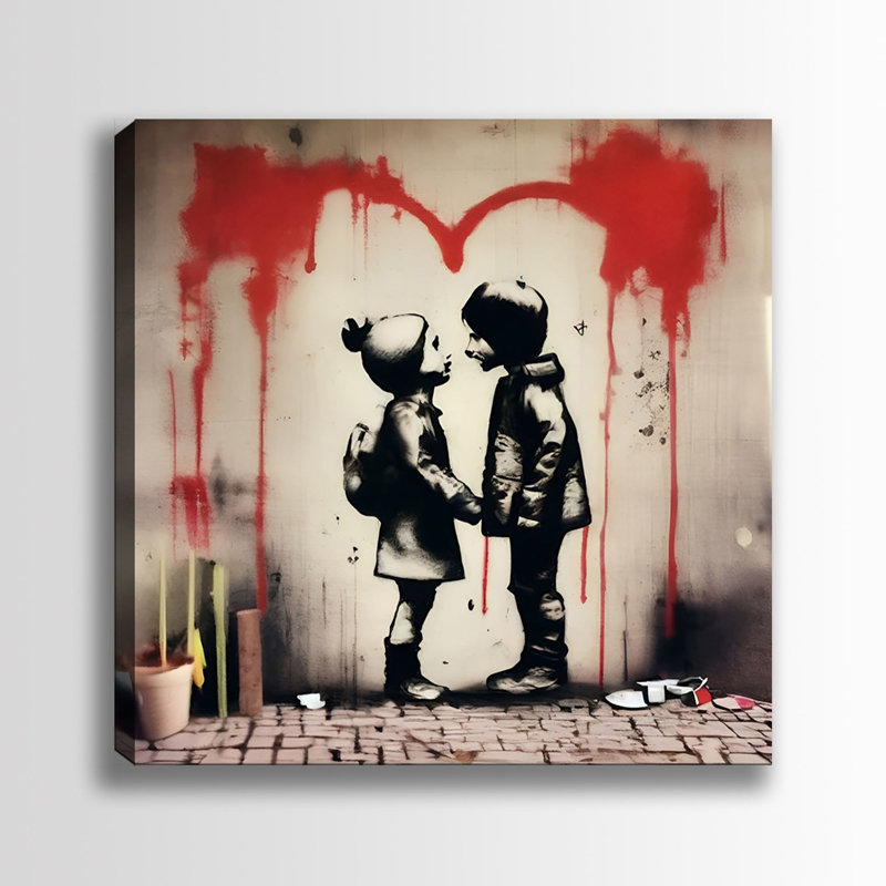 Peinture décorative sur toile