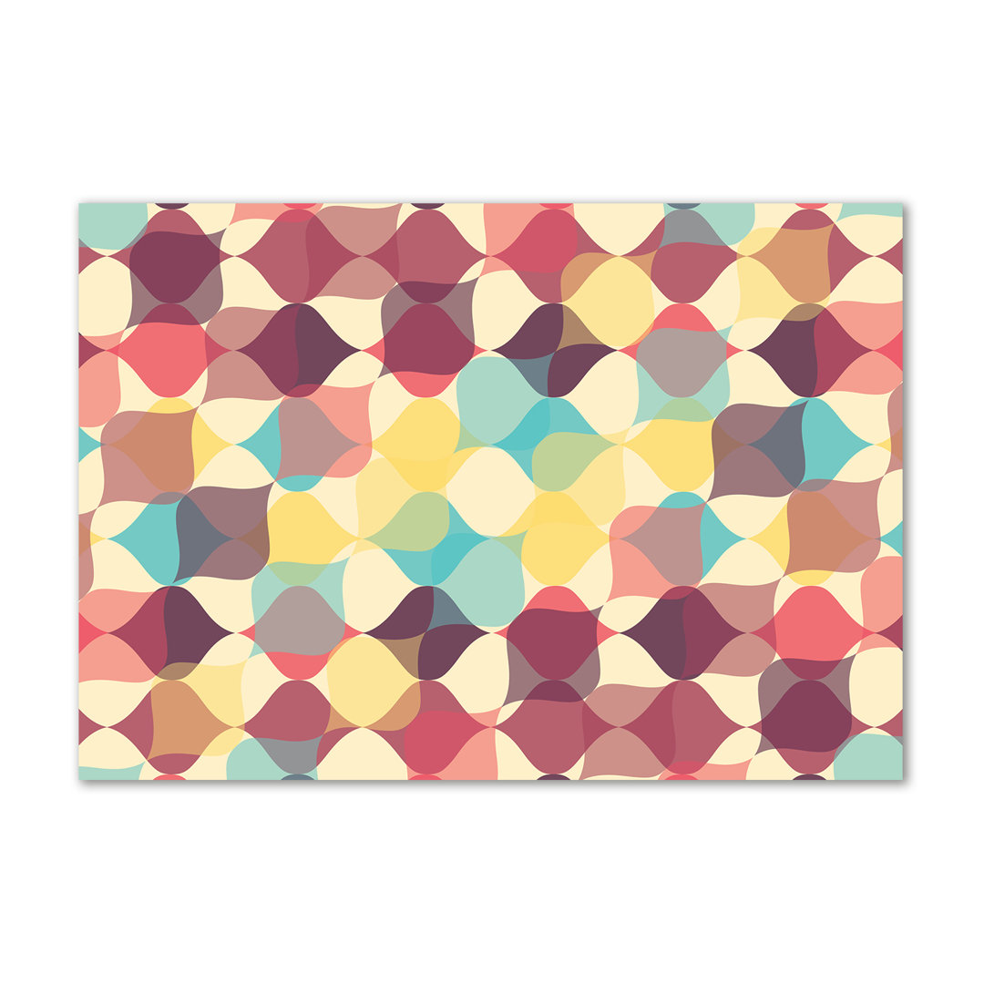 Geometric Background - Wrapped Canvas Print