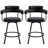 Rozie Swivel 26" Faux Leather Counter Stool-723851641