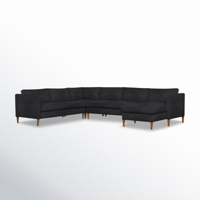 Clifford 4-Piece Upholstered Custom Sectional