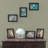 Burge 6-Piece Rectangle Picture Frame Set, Black-192342867