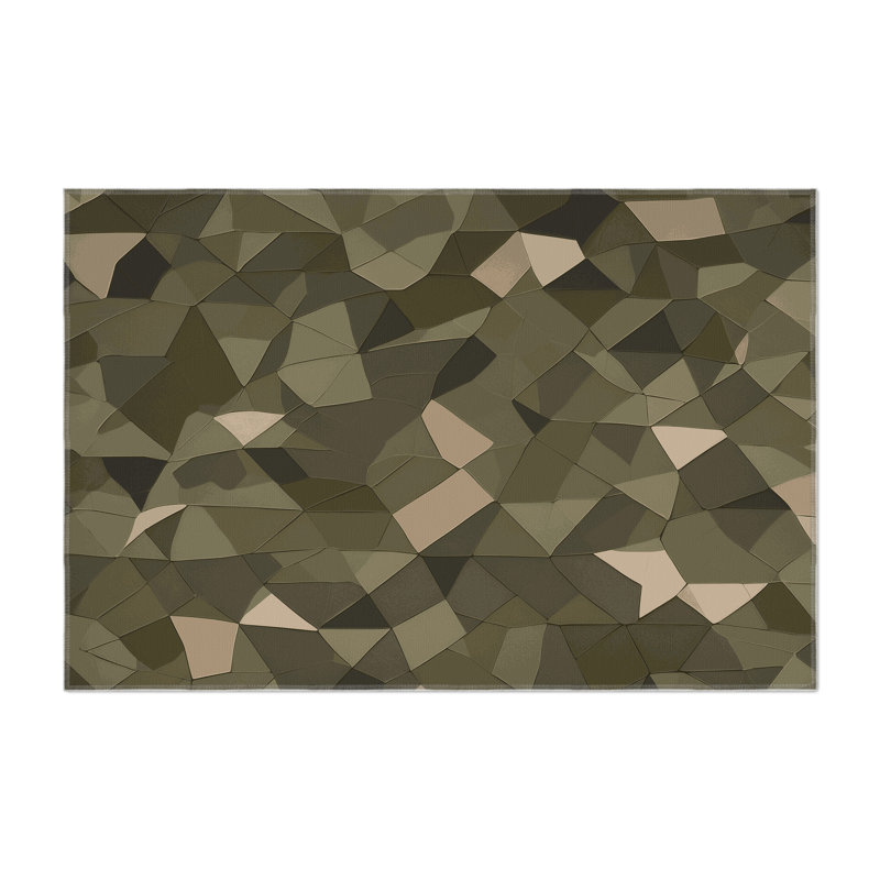Vector Ridge Indoor And Outdoor Area Rug, Rectangle 5' x 7'