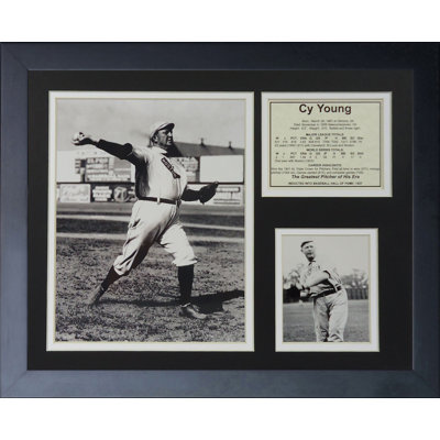 Cy Young Framed Memorabilia