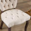 Chaise de salle à manger rembourrée French Vintage-1618503160