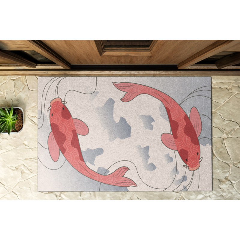 Non-Slip Outdoor Doormat, W39 x L59 cm