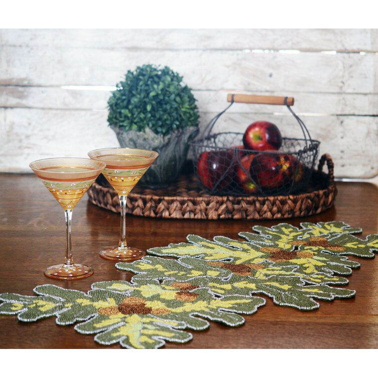 Golden Hill Studio Mosaic Carnival Martini Glass (Set of 2)
