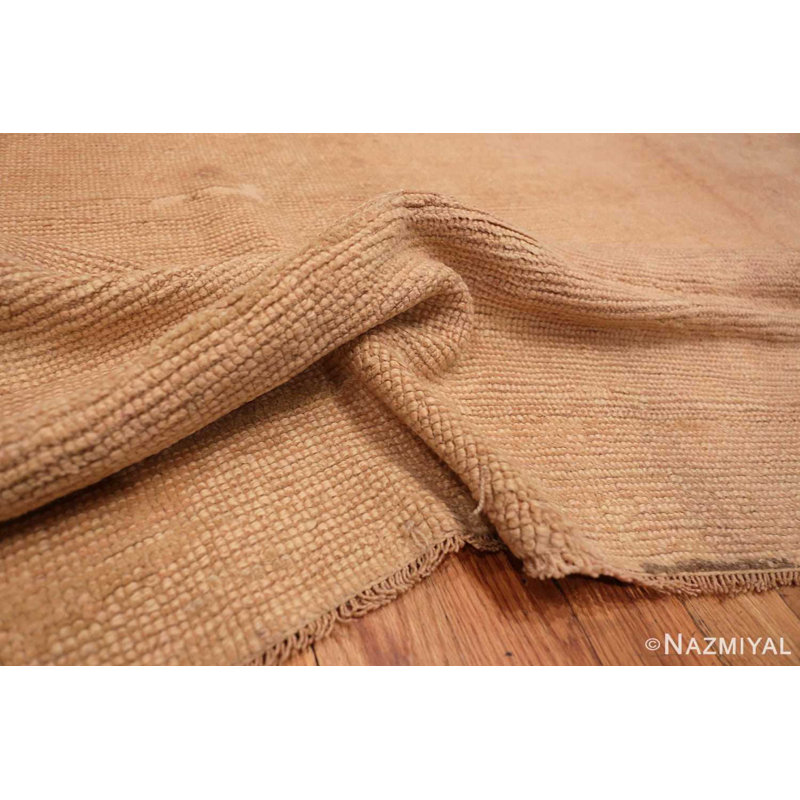 Tapis Oushak turc antique délavé doux délavé