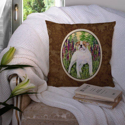 Coussin décoratif intérieur/extérieur english bouledogue