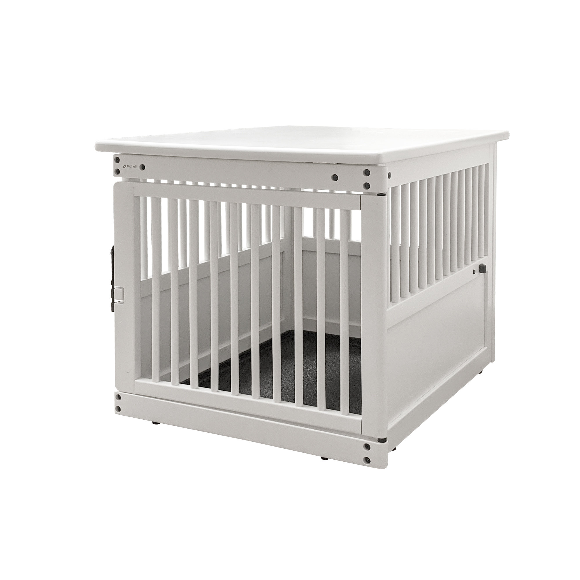 Richell Wooden End Table Pet Crate & Reviews Wayfair