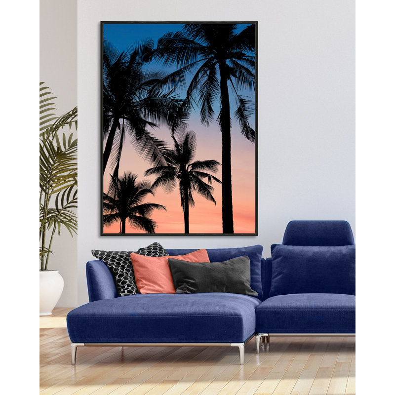 Half Light " Half Light 3 ", 41" H x 30" W, Black Framed