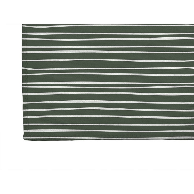Tapis de cuisine Spine Colonne, Rectangle 4pi x 6 pi, Chimichurri, Small Striped