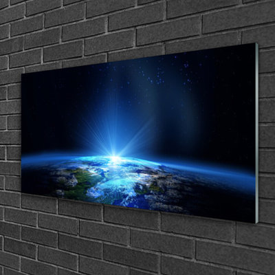 Universe Abstract - No Frame Print on Glass