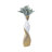 Sculptural Vase with a Twisting Silhouette – Modern Tall Vase and Table Vase for Home Decor – Decorative Flower Vase for Shelf, Entryway, or Mantel Styling-1840905118-1794545345
