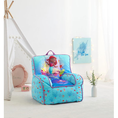 Fauteuil à billes Disney pour petite sirène Ariel