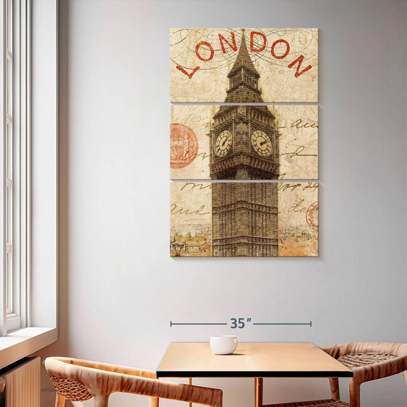 Masam Letter From London, 65" H x 42" W