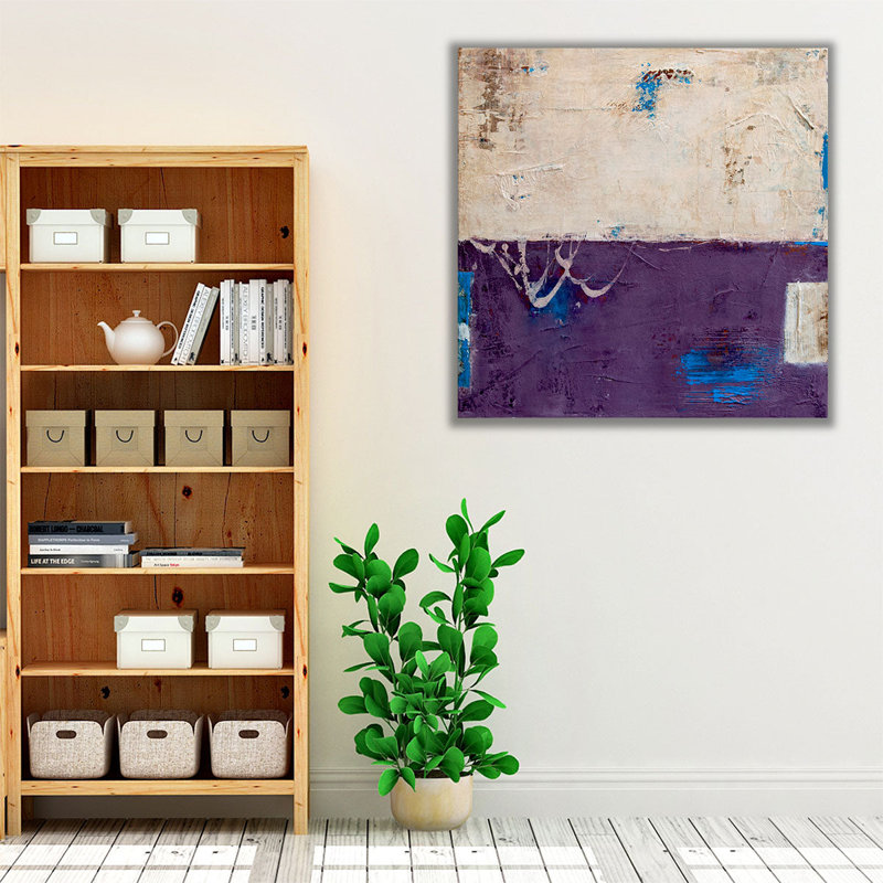 Orchids Flirt - reproduction d'art sur toile, H 40 po x l 40 po