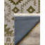 Tapis marocain beige en coton et polyester à imprimé numérique Isabel Collection-1149932424