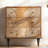 Retro Solid Wood Accent Cabinet