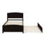 Lit plate-forme avec lit gigogne-359531899