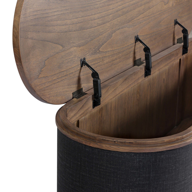 Bertie Trunk-Black Linen