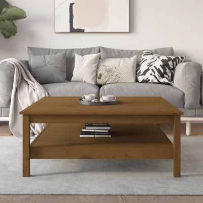 Kayliyah Solid Wood Four Leg Coffee Table