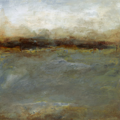 Calm Shore Line by Sharon Gordon - Wrapped Canvas Painting