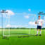 But de soccer pour la cour arrière, filet de soccer, blanc, 10 pi x 4 pi