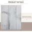 Paravent pliable 4 panneaux