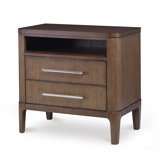 Bowery Place 2 - Drawer Solid Wood Nightstand