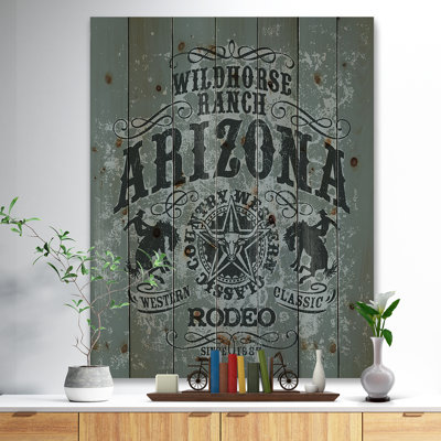 " Arizona Wild Horse Rodeo "