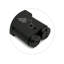FCC FHC772, culot moyen ouvert sans maintien de 105 degrés avec pinces de fixation - longue broche de 1/2 po