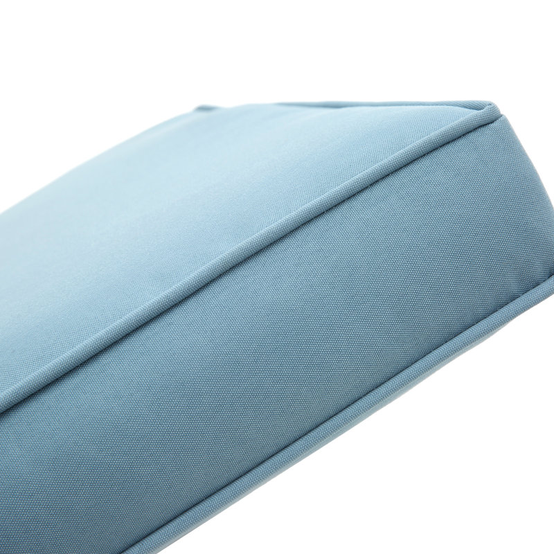 Ensemble de chaises berçantes pour l'extérieur 3 pièces, Bleu