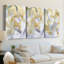 ABSTRACT Series DCCL XXXVII - Toile tendue sur mesure - 3 pièces-506447820