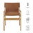 Sonora Leather Dining Chair-114657683