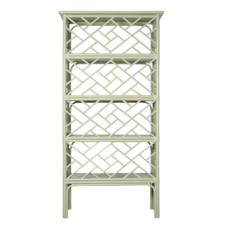 Chippendale Bookcase, Celery Green