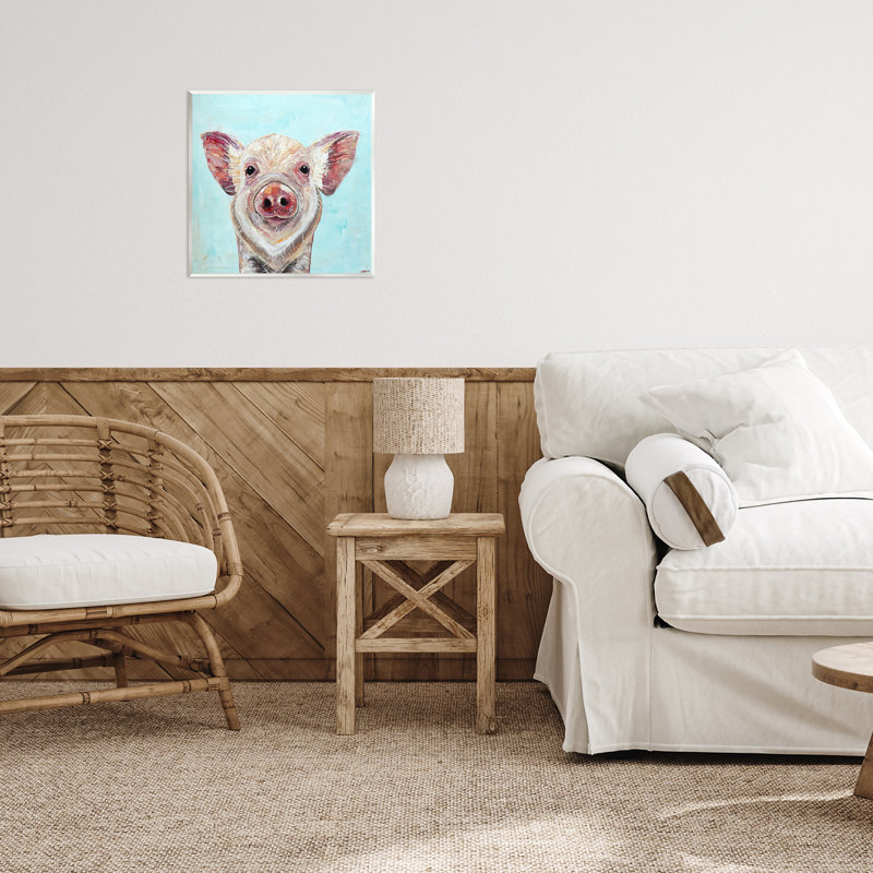 Plaque murale Babe Screen Porcelet, design par Jennifer Seeley
