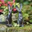 Ensemble de 2 figurines de lapin Hawkinsville
