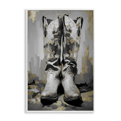 Glam Streaked Boots Giclee Art by Sasha