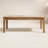 Solid Wood Rectangular Patio Coffee Table-1768150121