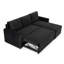 Tannum 3 Seater Velvet Sofa Bed-1319665166