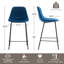 Kavi Modern Counter Height With Upholstered Cushion & Metal Legs-2070141338-2055303687