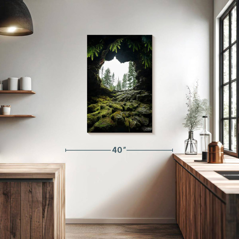 Alvord Entrance To Ole's Cave, 36" H x 24" W