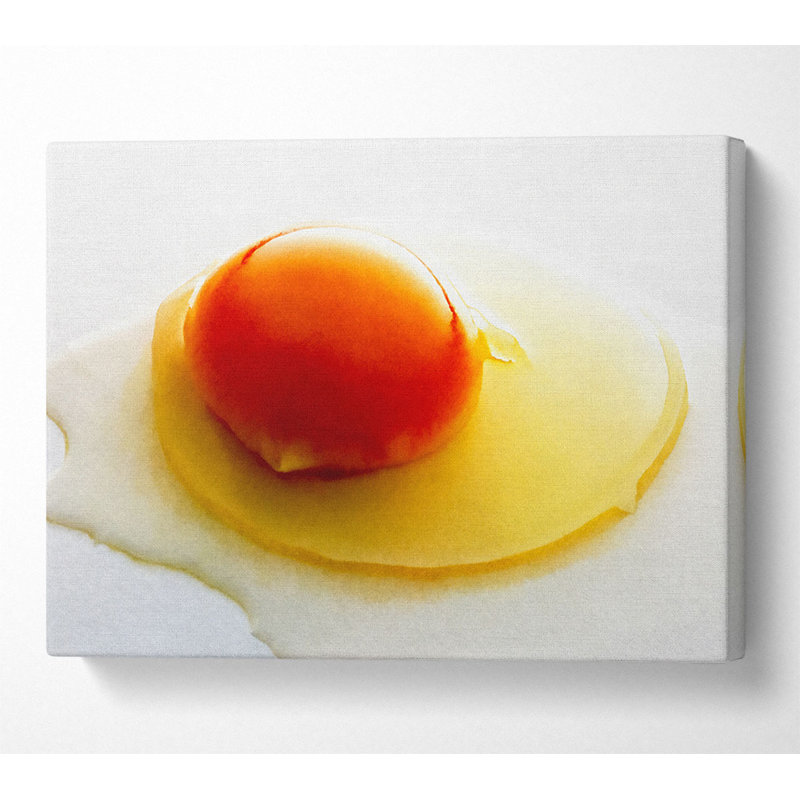 Single Egg - Wrapped Canvas Print, 66cm H x 106.6cm W x 10cm D