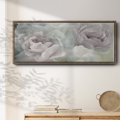Peony Lace - toile encadrée