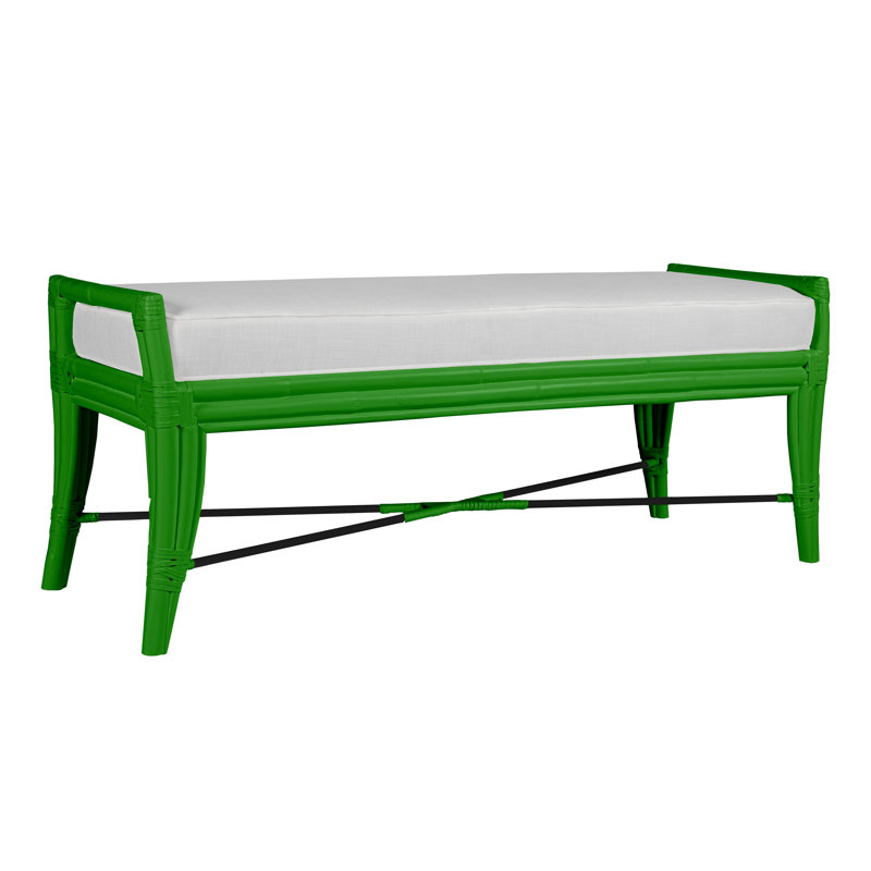 Banc rembourré Malacca, Pomme verte