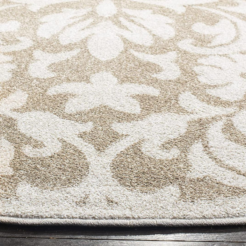 Bastille Performance Floral Rug, Round 7'